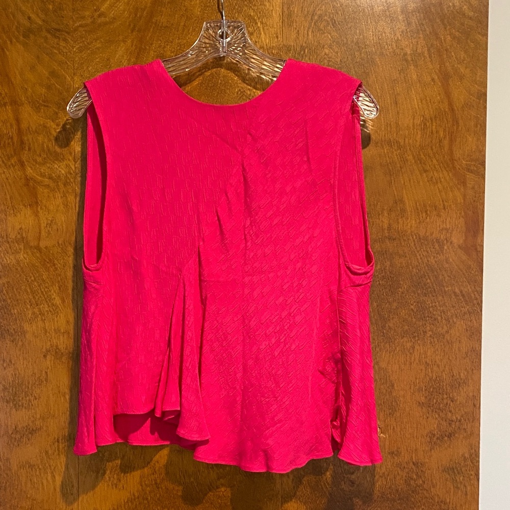 Rachel Comey Fuchsia Sleeveless Blouse